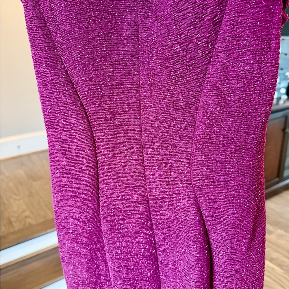 Night Way Collections Deep Red Maxi Dress - Picture 2 of 5